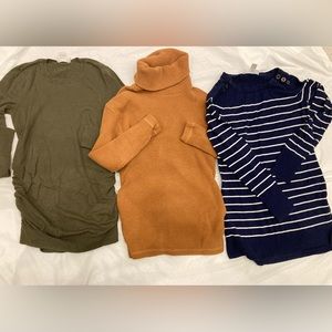 Motherhood Maternity & Old Navy Sweater Bundle XS